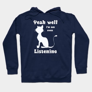 Funny Cat Lovers Humor meme Hoodie